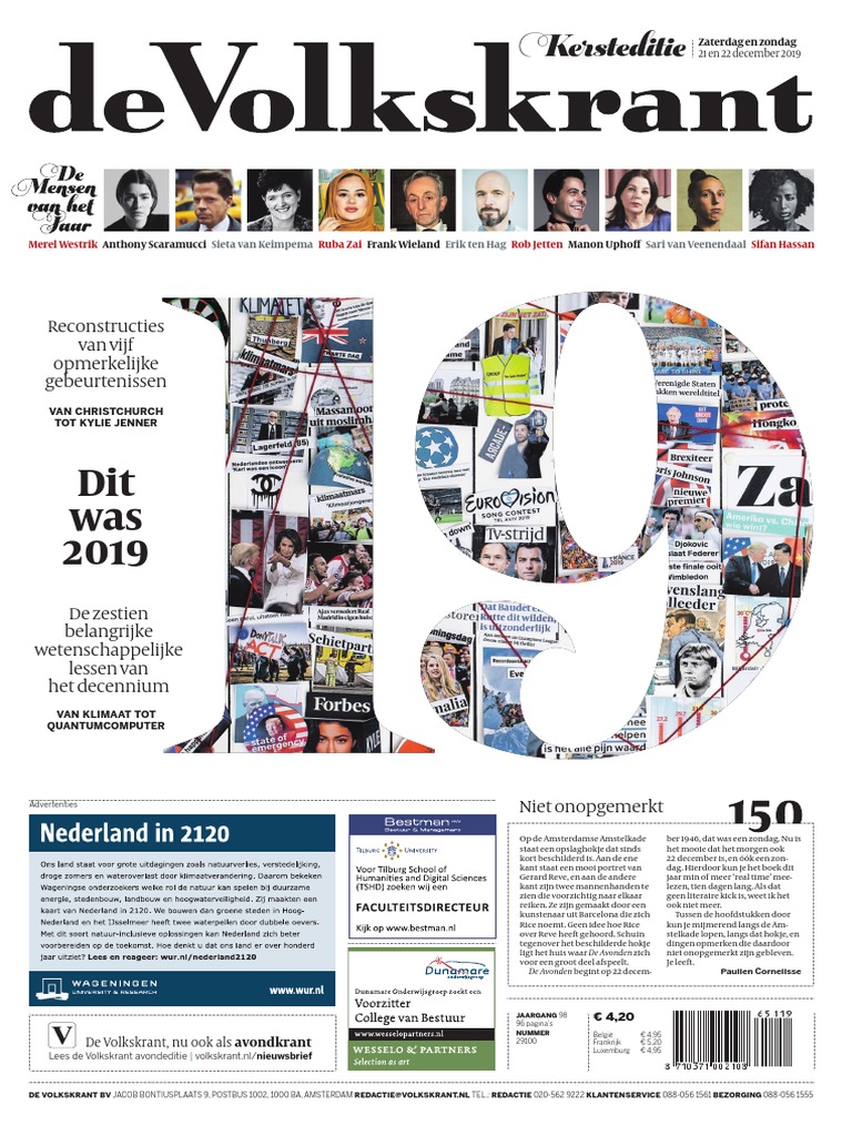 2019 12 21 - de - Volkskrant