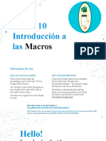 10 - Introducción A Las Macros