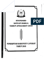 #Standar Satuan Harga Langkat 2019