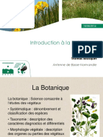 Presentation Botanique 16 Juin