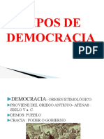 Tipos de Democracia (1)