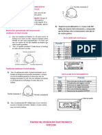 Manual de Uso Del Teodolito Electronico