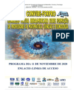 Programa General II Convibe Dia 11 de Novembro 2020