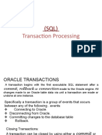 SQL Transaction Processing Guide