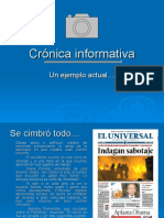 Crónica