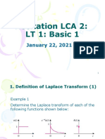 Recitation LT 1 - Basic 1 - 012221