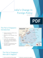 Australia's Change in Foreign Policy - Curtin