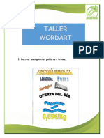 Taller N°6 Wordart