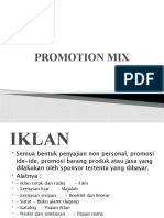 Promotion mix dokumen singkat