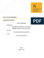 Mina Poderosa - Informe _ Yacimientos Minerales