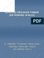 Pertemuan Ke 13 Dinding Penahan Tanah