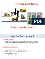 Chapter 4.7 Safety for Transport Activities and Gas Cylinder Safety