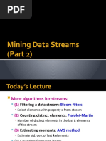 Mining Data Streams (Part 2)