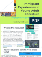 Alpert Doele Immigrant Experiences Young Adult Literature Recommendations