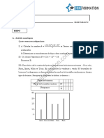 Bepc Épreuve Mathémathiques 2001