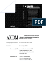 Jurnal Axiom Utuh Volume Vi Edisi Januari Juni 2017