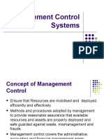 Management Control Systems