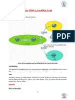 Cisco IOS IP SLA and EEM Script