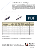 Resin Spelter Button Flier - Terex - English - 2016E