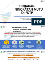 Kebijakan Mutu Di FKTP