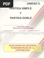 3. PARTIDA SIMPLE Y PARTIDA DOBLE