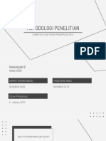 Kelompok 9 - 6EGB - PPT Sumber Data Dan Teknik Pengumpulan Data - Metodologi Penelitian