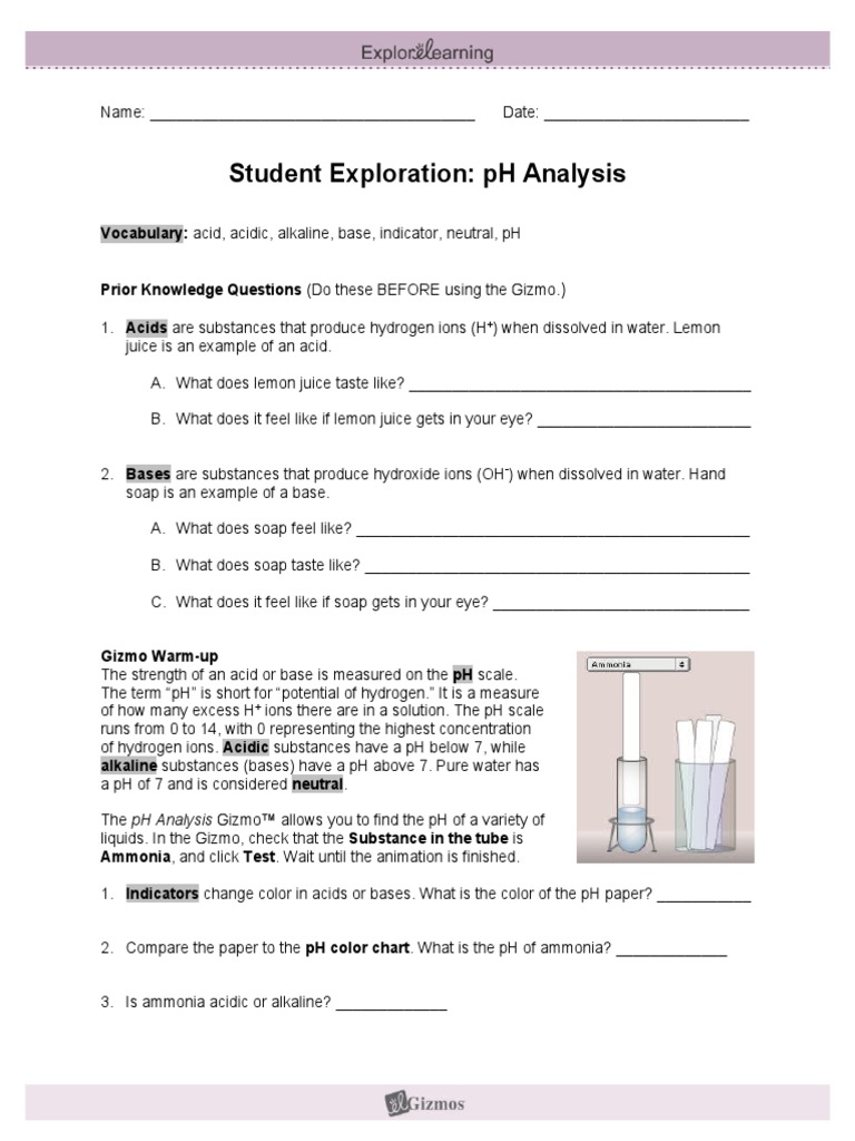 PH Analysis Lab Report | PDF | Ph | Acid