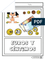 1º y 2º Primaria - Matemáticas - Cuaderno Euros y Céntimos
