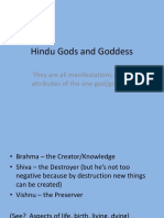 Hindu Gods and Goddess
