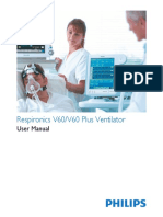 Respironics V60/V60 Plus Ventilator: User Manual