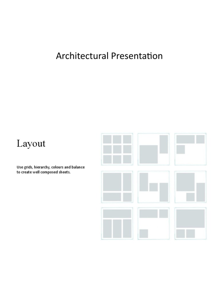 Architectural Presentation Techniques | PDF | Teaching Methods ...
