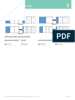 Basic Fraction Multiplication: Questions 1) Here Are Four Separate Pictures