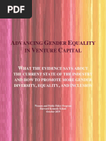 Gender and Culture in VC Literature Review Final