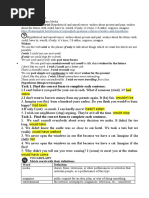 Task 1. Find The Correct Form To Complete Each Sentence