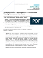 Molecules: in Vitro Delivery and Controlled Release of Doxorubicin For