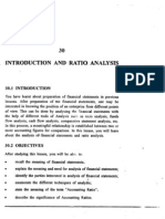 L-30 INTRODUCTION AND RATIO ANALYSIS