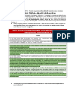 Starting Point: SDG4 - Quality Education