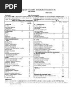 SLEDAI Score Assessment for Lupus | PDF | Systemic Lupus Erythematosus ...