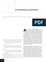 Effect of Deck Cracking On Prestress: Soumya Vadlamani, Richard A. Miller, and Gian A. Rassati