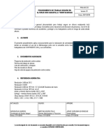 Procedimiento de Alturas Con Canastilla y Montacarga