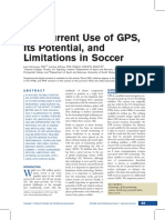 The Current Use of GPS, Its Potential, and Limitations in Soccer