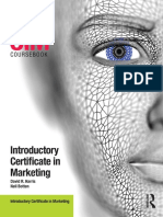 CIM Coursebook Introductory Certificate in Marketing