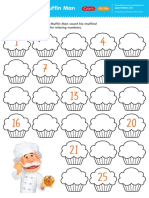 The Muffin Man Worksheet Count Write