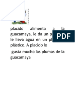 Placido Alimenta A La Guacamaya