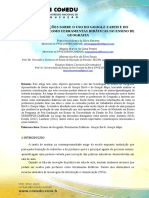 Considerações Sobre o Uso Do Google Earth e Do Google Maps