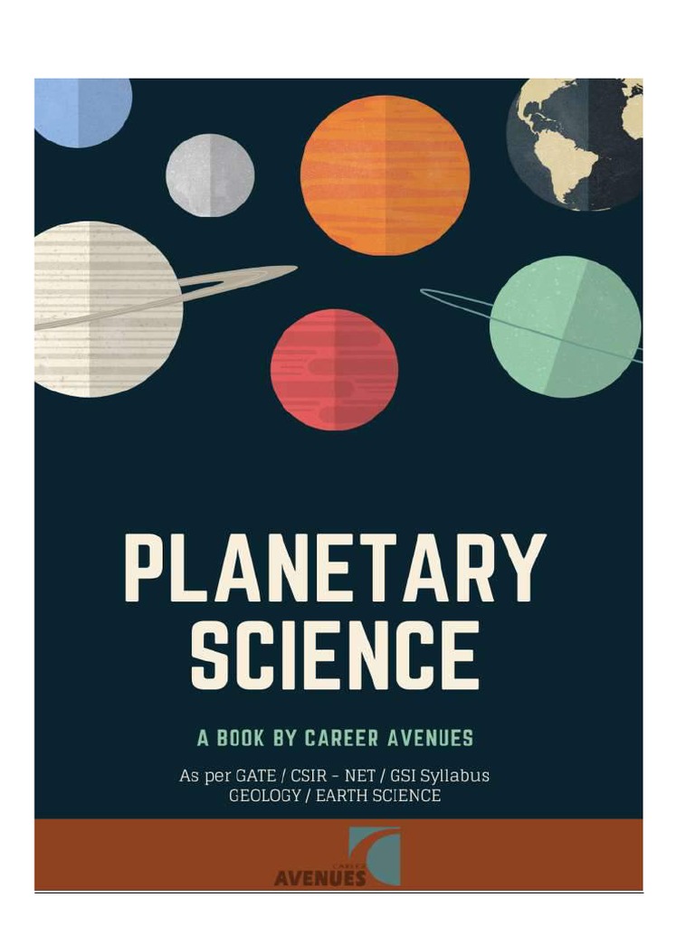 Gate Geology Books, and Sample Study Material From Career Avenues PDF