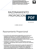 Razonamiento Proporcional