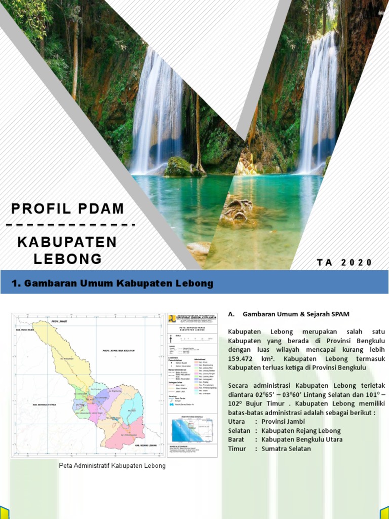 Profil PDAM Kabupaten Lebong 2020 | PDF