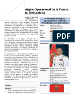 Comando Estratégico Operacional de La Fuerza Armada Nacional Bolivariana
