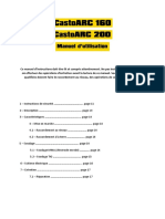 Notice Poste A Souder Casto Arc 160 Et 200